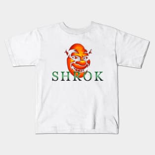 Pumpkin Shrok Kids T-Shirt